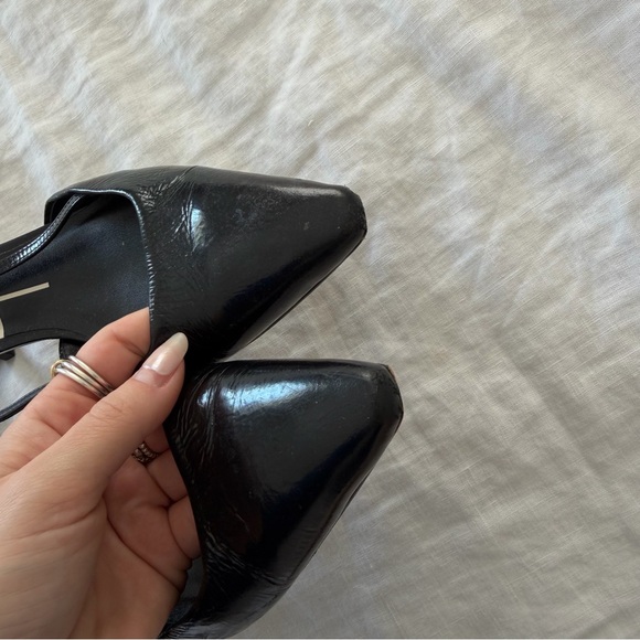 Dolce Vita Black Slingback Heels - Picture 3 of 7